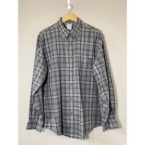 Brooks Brothers Mens XL Regent Fit Non-Iron Supima Cotton Plaid Button Up‎ Shirt